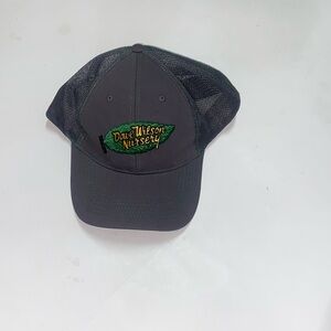 HS Black Mesh Cap with Embroidered Design